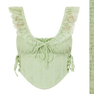 Brand new lace blouse.